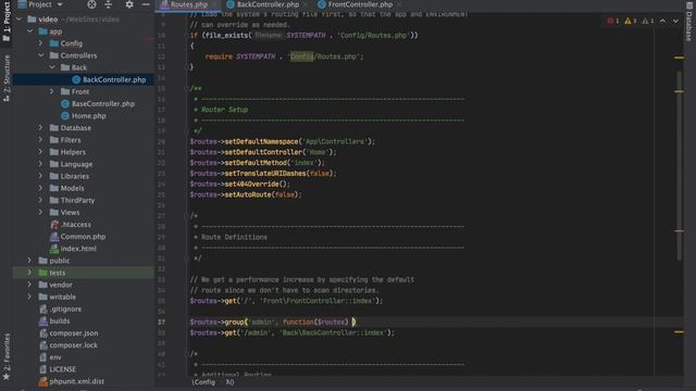 Creating an Admin Area in CodeIgniter 4.1 смотреть онлайн