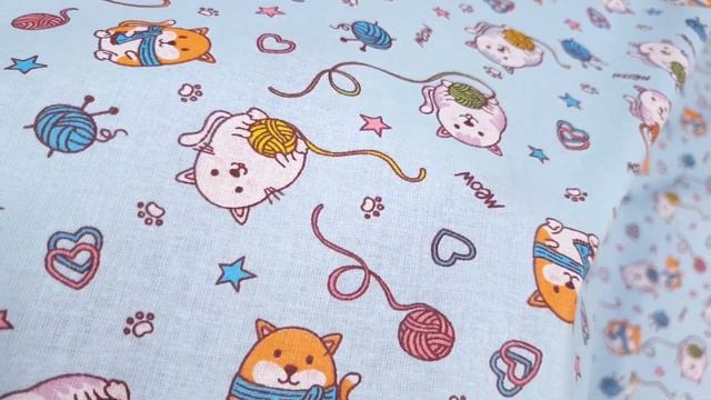 Ткань Ситец 95 см Мурзики рис 21255 вид 2 смотреть онлайн