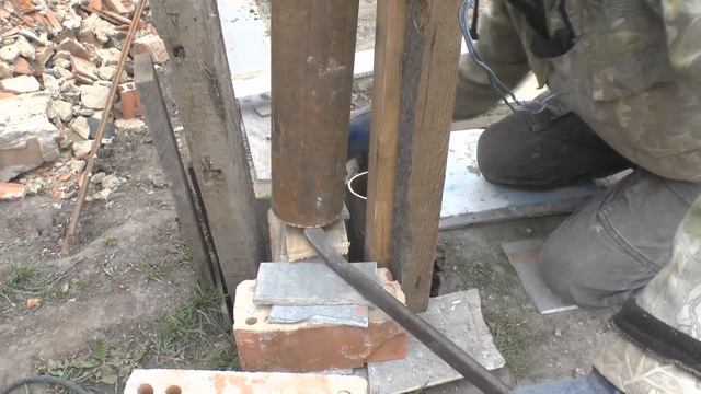 23.Как самостоятельно установить железную трубу. смотреть онлайн