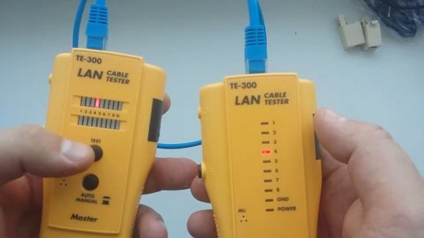 Nikomax NMC-TE300 lan tester Кабельный тестер RJ45/RJ12 со встроенным переговорным устройством