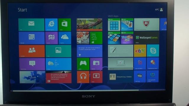 Sony Vaio SVS1512Z9E Notebook mit Windows 8 Vorstellung смотреть онлайн