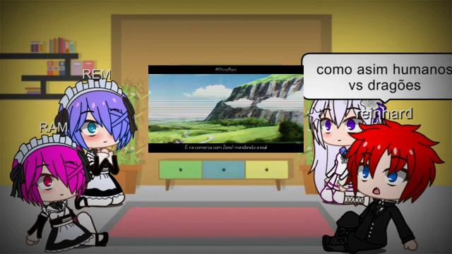 RE ZERO REAGINDO AO RAP DO ACNOLOGIA SUBARU AS ACNOLOGIA