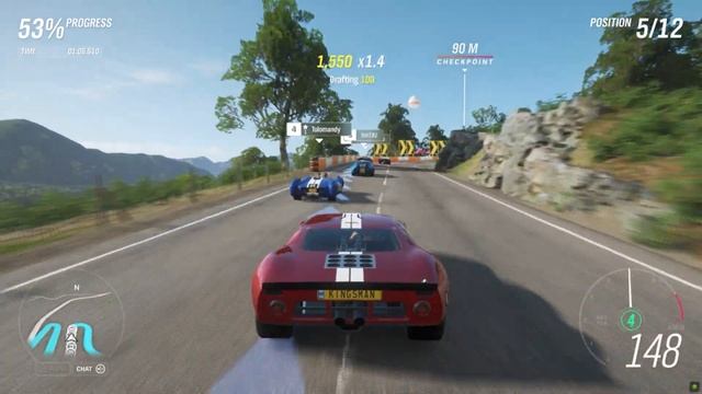 Forza Horizon 4 Gameplay Pc Road Racing Series #5 Ford GT40 BATTLE GAMES 960 смотреть онлайн
