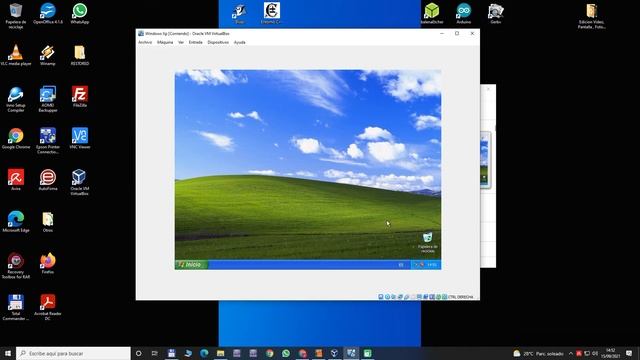 06. Virtual box. Capitulo 6. Instalación Windows XP смотреть онлайн