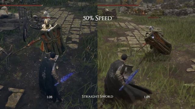Elden Ring Guard Counter Speed Buff 1.08 vs 1.09 Comparison смотреть онлайн