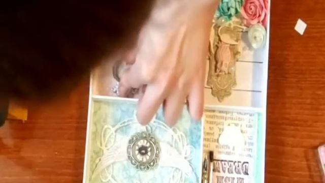 Шедоу бокс в стиле шебби-шик - МК | Shabby shadow box - tutorial смотреть онлайн