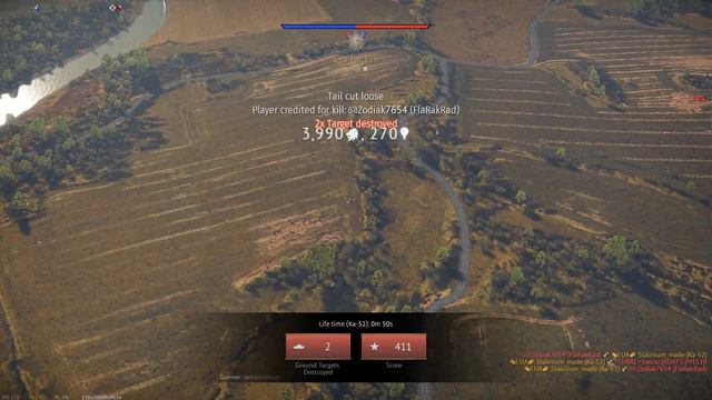 War thunder | Ka-52 most ridiculous triple rockets kill смотреть онлайн