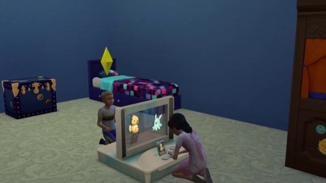 The Sims 4 Kids Room Stuff My Family game play смотреть онлайн