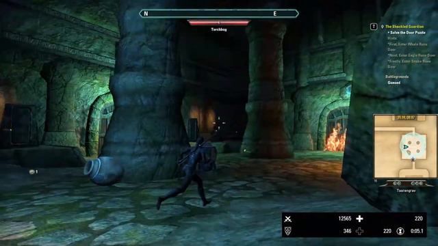 The Shackled Guardian | How to solve the door puzzle | ESO смотреть онлайн