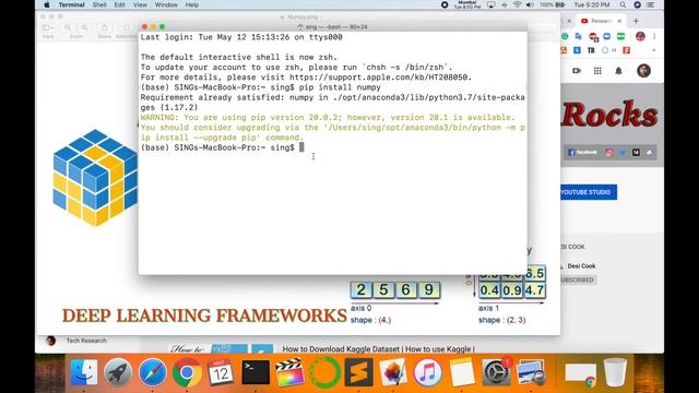 How to Install NumPy on Python in Mac смотреть онлайн
