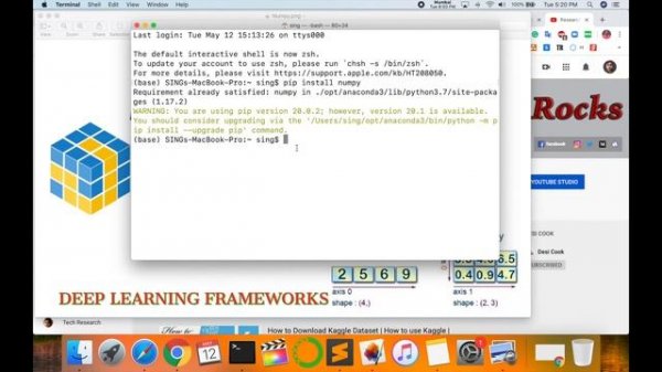 How to Install NumPy on Python in Mac