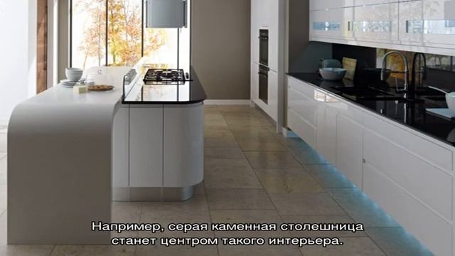 Белая глянцевая кухня в интерьере: возможности непростой поверхности (22 фото) смотреть онлайн