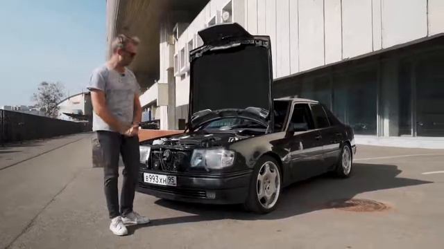 Сверхмощный Мерседес 90 х   E500 Волчок! Лучший W124 #ДорогоБогато #Монстры90х