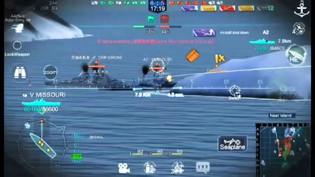 [ Naval Creed:Warships ] Missouri Gameplay смотреть онлайн