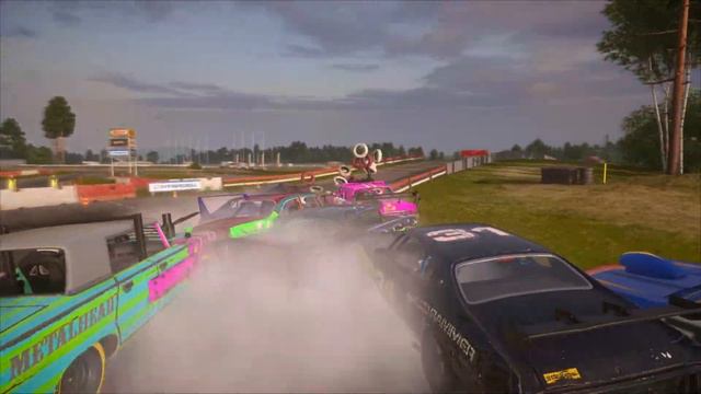 Wreckfest LET'S DRIVE 3 Hotbomb ONLINE races смотреть онлайн