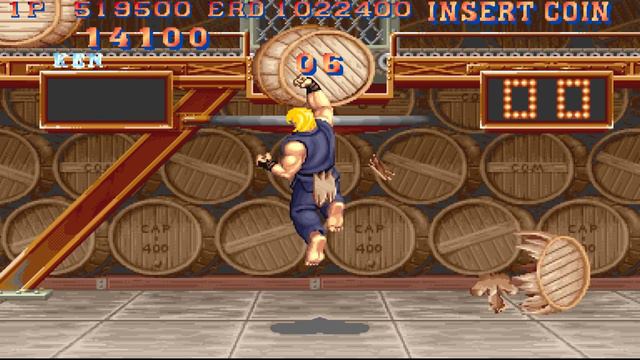 Street Fighter II Champion Edition / KEN / 4K HD 60 FPS смотреть онлайн