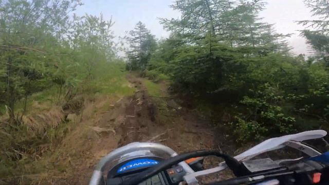 заезд на маску с солнечного Yamaha TTR смотреть онлайн