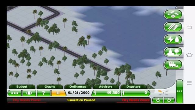 Memainkan sim city 4 di Android HD \ Play sim city deluxe in Android смотреть онлайн