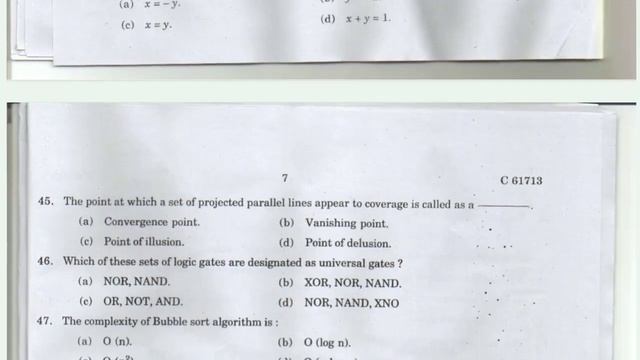 MSc computer science entrance exam previous question paper | Computer Science Entrance | Calicut смотреть онлайн