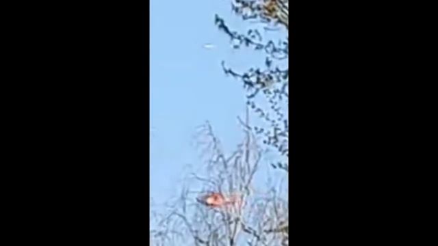 НЛО летел над вертолетом в небе над Гамбургом, Германия. смотреть онлайн