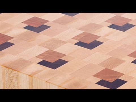 Making a 3D end grain cutting board #7 смотреть онлайн