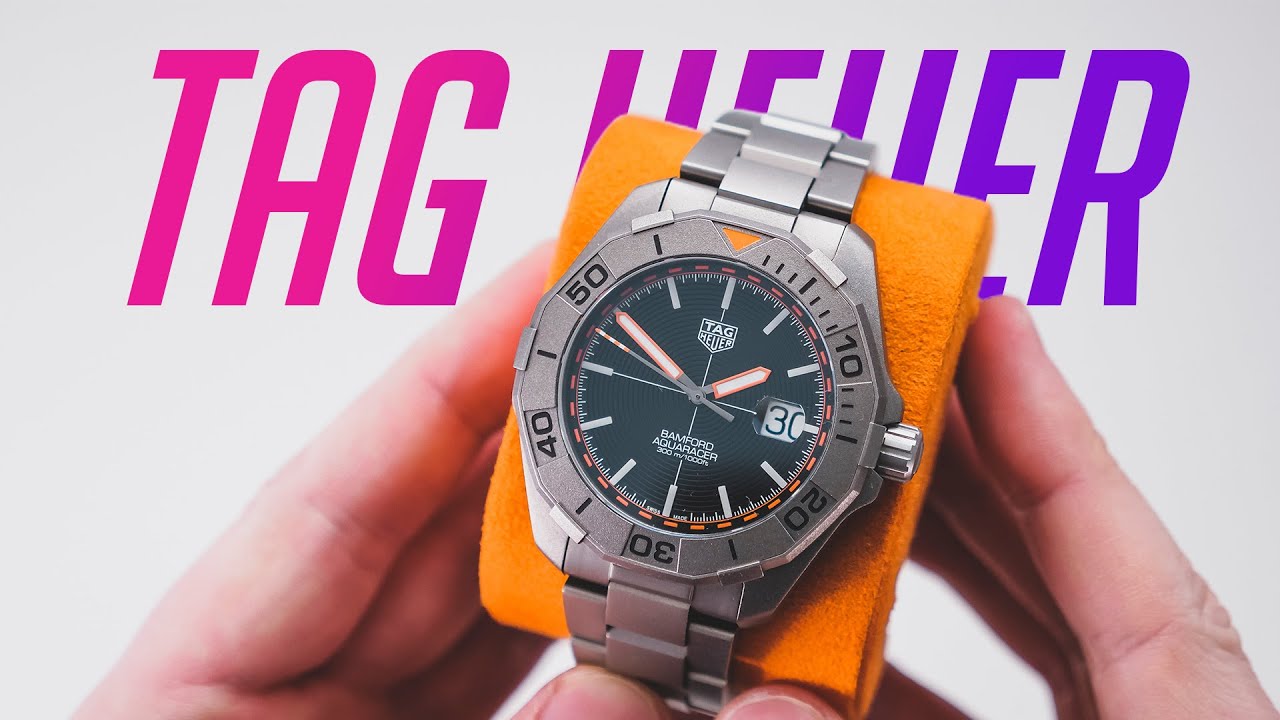 Купил уникальные TAG Heuer Aquaracer Bamford. Таких нет ни у кого! Первый обзор смотреть онлайн