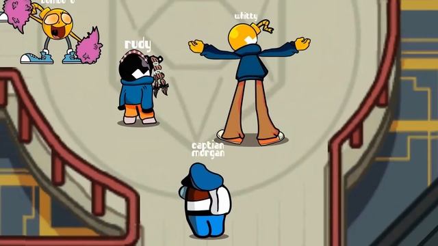 FNF Character Test - Little Whitty is Hungry - Friday Night Funkin Full Animation Among us смотреть онлайн