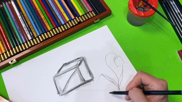 ОБЗОР НАБОРА КАРАНДАШЕЙ Koh-i-Noor Mondeluz Wooden Case акварельные грифель смотреть онлайн