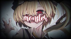 Nightcore - Monster (Lyrics) | Starix