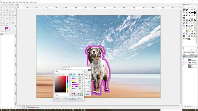 GIMP Tips and Tricks - Two Ways How to Create Contour with Shadow [Tutorial] смотреть онлайн