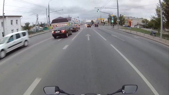 Прострел по Пензе на Honda CBR 600rr Phoenix смотреть онлайн