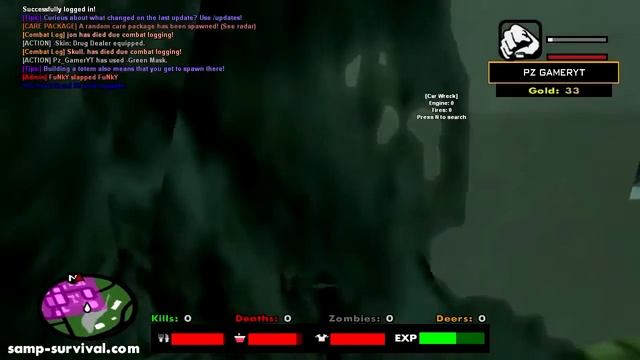 SOBREVIVÊNCIA!!! #CRAFTSERVER SAMP# смотреть онлайн