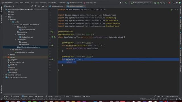 Passo a passo Api Rest com Spring Boot e Kotlin смотреть онлайн