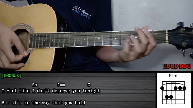 Justin Bieber - DESERVE YOU | Guitar Tutorial | LYRICS and CHORDS | Cover смотреть онлайн