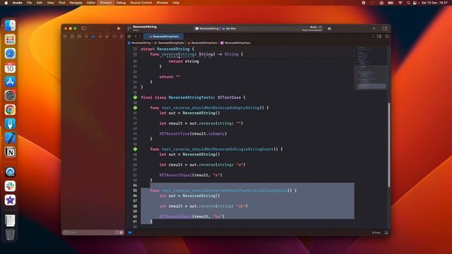 #1 Swift - TDD + Reverse A String смотреть онлайн