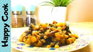 КАРТОФЕЛЬ С ГРИБАМИ _ постные рецепты _