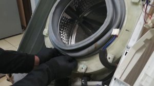 Как заменить манжету люка на стиральной машине самсунг