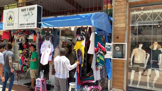 Прогулка по Плайя дель Кармен, Кинтана-Роо, Мексика. Del Carmen, Mexico. смотреть онлайн