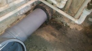 Замена канализационных труб в квартире.