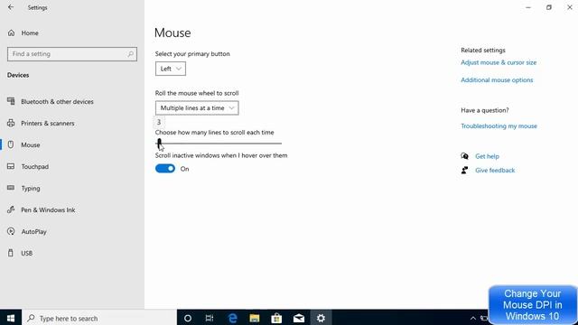 How to Change Your Mouse DPI in Windows 10 смотреть онлайн