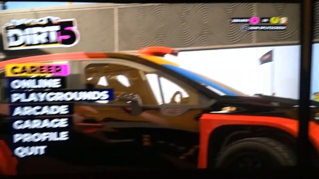 Dirt 5 on Logitech MOMO racing wheel смотреть онлайн