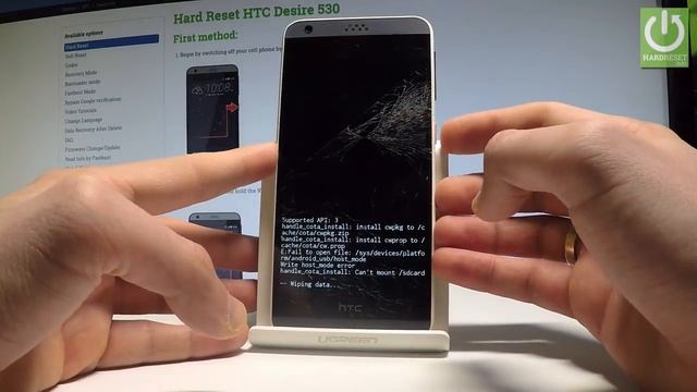 How to Unlock HTC Desire 530 - Hard Reset / Wipe Data смотреть онлайн