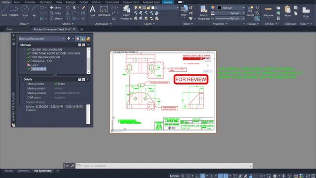 Loading Markups into AutoCAD смотреть онлайн