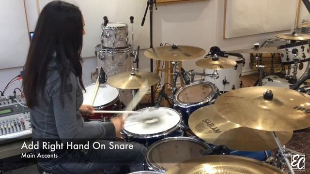 Emmanuelle Caplette Lessons Cool Drum Fills смотреть онлайн