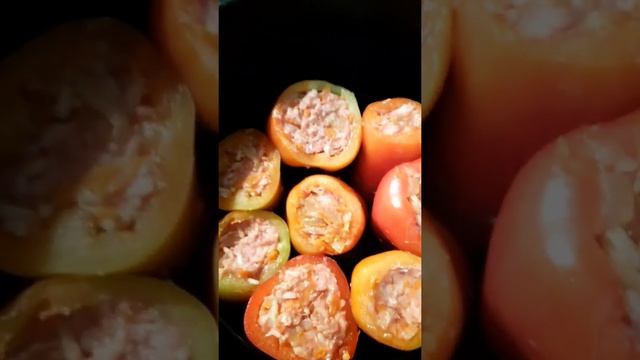 Фаршированные перцы / Рецепт приготовления смотреть онлайн