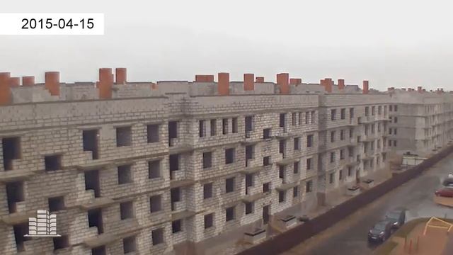 Ход строительства ЖК «Щегловская усадьба», корп. А2, Б2 (ноябрь 2014 - сентябрь 2015) смотреть онлайн