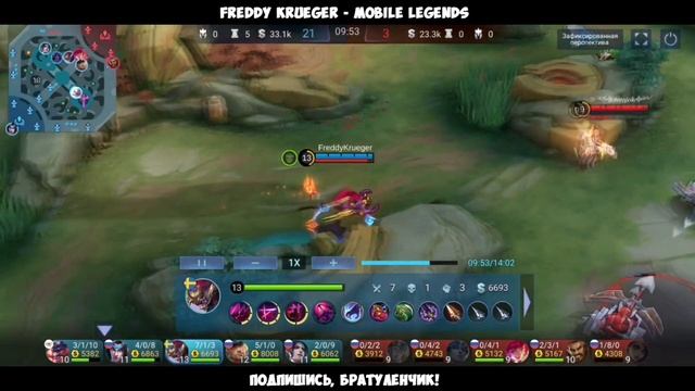 ЧТО ЗА ОБМОРОК? ГАЙД НА ХАНЗО 2023 | САМАЯ ЛУЧШАЯ СБОРКА НА ХАНЗО MOBILE LEGENDS смотреть онлайн