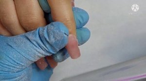 Наращивание ногтей полигелем на ОЧЕНЬ короткие ногти ?