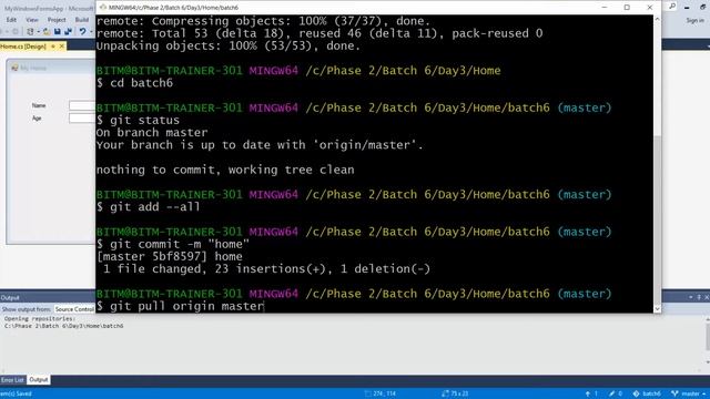 How to use Git Pull смотреть онлайн