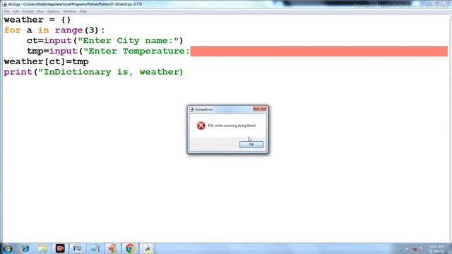 Python Dictionary Full Tutorial | How to create Dictionay | Dictionay is Mutable or immuable Type смотреть онлайн